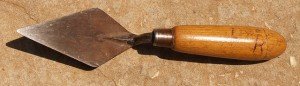 Archaeology Trowel by Michael Homan. All rights reserved.