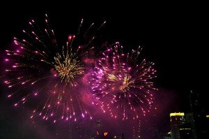 Fireworks courtesy of Eustaquio Santimano