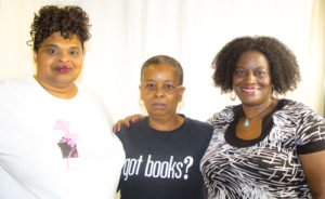 Lasheera Lee, Beverly Jenkins and Reese Ryan
