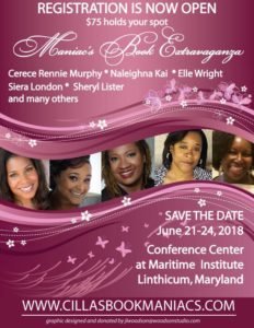 Cilla's Maniacs Presents Maniac Book Extravaganza