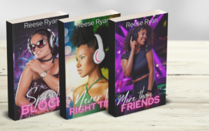 Love & Music Suite paperbacks: SPIN THE BLOCK, NEVER THE RIGHT TIME, MORE THAN FRIENDS