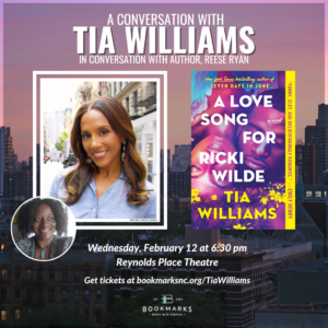 Tia Williams Chat at Bookmarks with Reese Ryan